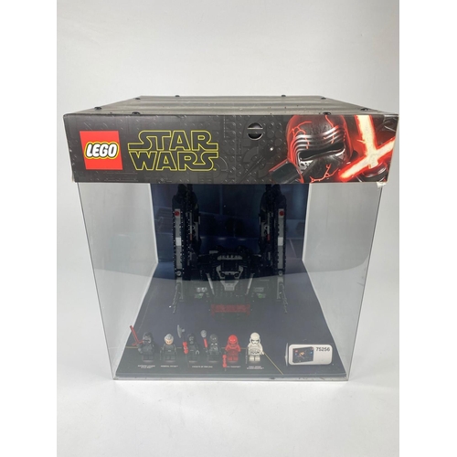 30 - Star Wars LEGO light up display, 34cm x 34cm x 34cm