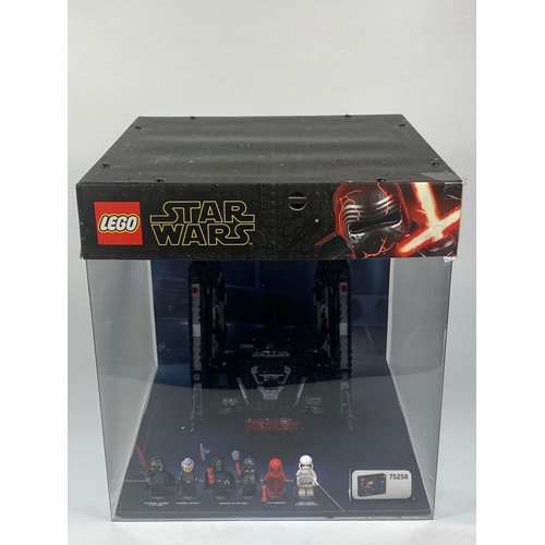 30 - Star Wars LEGO light up display, 34cm x 34cm x 34cm