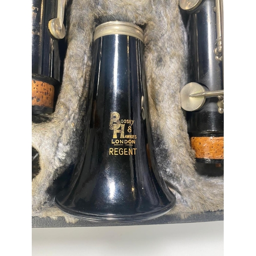 56 - Boosey & Hawkes vintage clarinet in case