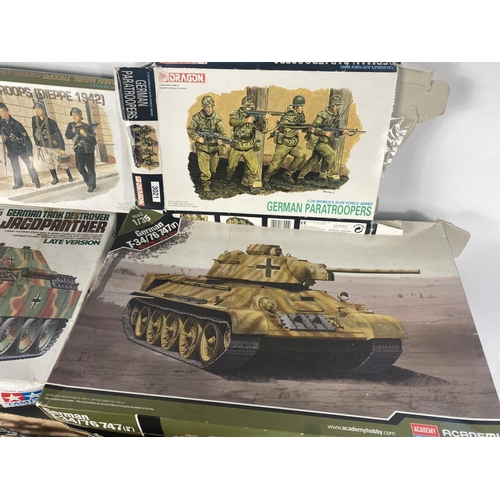 108 - Quantity of toy German military display models