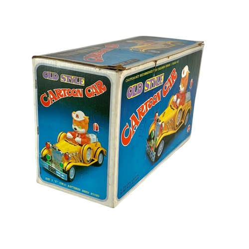 114 - Vintage “Old Style Cartoon Car” in box. 30/12/18cm