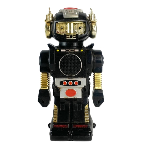 117 - 1984 New Bright 2002 Space Robot. 26cm