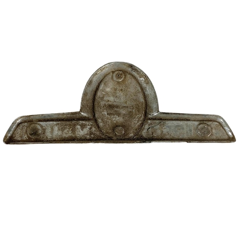 155 - Fordson Super Major tractor front badge. 27cm