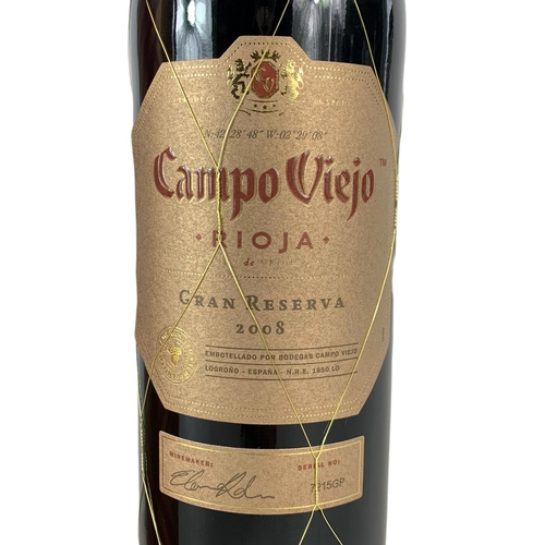 16 - Campo Viejo Rioja wine in box. Gran Reserva 2008.