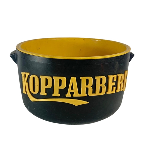 160 - Large Kopparberg ice bucket. 40/21cm