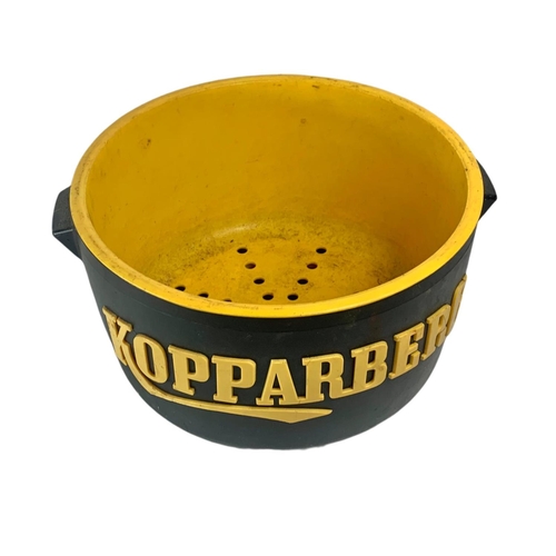 160 - Large Kopparberg ice bucket. 40/21cm