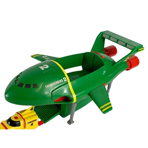 167 - Matchbox Thunderbirds electronic playset with pilot commands and rocket sounds. 45/15/35cm