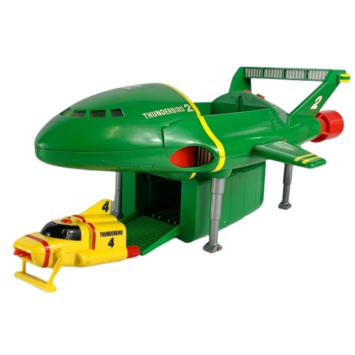 167 - Matchbox Thunderbirds electronic playset with pilot commands and rocket sounds. 45/15/35cm