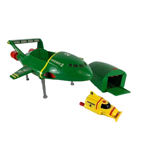 167 - Matchbox Thunderbirds electronic playset with pilot commands and rocket sounds. 45/15/35cm