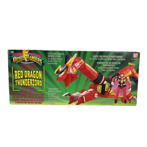 168 - Power Rangers Red Dragon Thunderzord in box. 42/9.5/18cm.