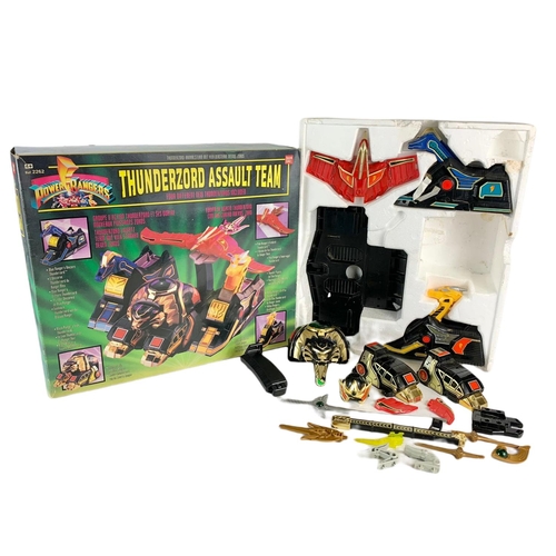 172 - Power Rangers Thunderzord Assault Team in box. 41.5/12/36cm