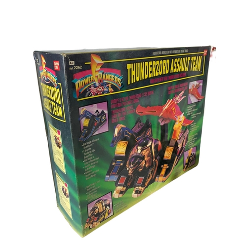 172 - Power Rangers Thunderzord Assault Team in box. 41.5/12/36cm