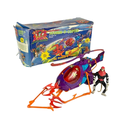 173 - Captain Planet And The Planeteers Scumm-O-Copter in box. 40/17/19.5cm