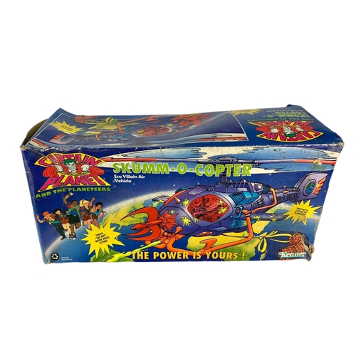 173 - Captain Planet And The Planeteers Scumm-O-Copter in box. 40/17/19.5cm