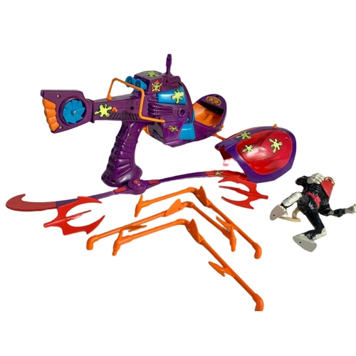 173 - Captain Planet And The Planeteers Scumm-O-Copter in box. 40/17/19.5cm