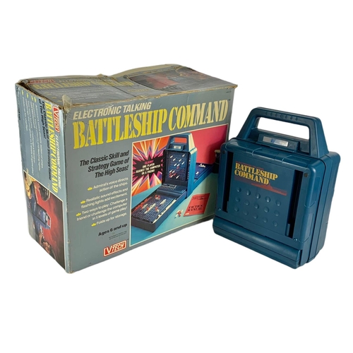 176 - Electronic Talking Battleship Command in box. Vtech. 37.5/17/30cm