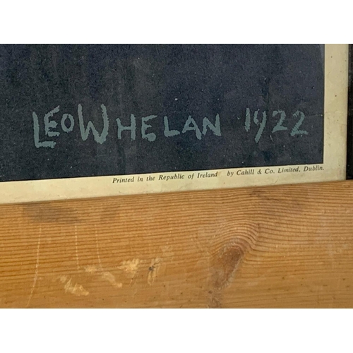 191a - Leo Whelan print of Michael Colins. 66/81cm