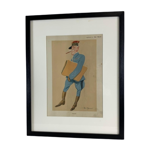 208 - Set of 3 early 20th century reframed military Versailles prints. WW1. 37/46.5cm