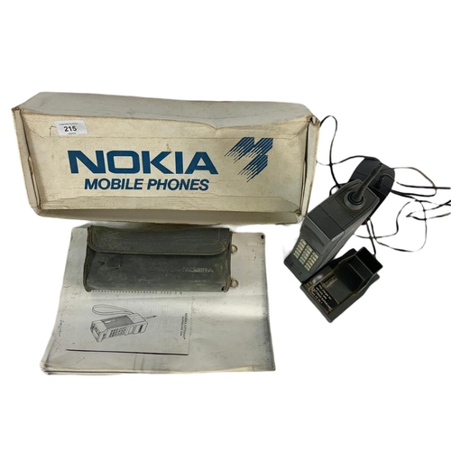 215 - Nokia Cityman 1320 Mobile Phone in box.