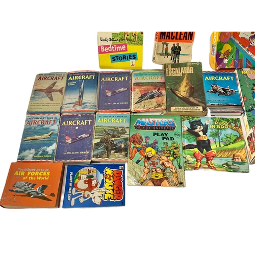 218 - Quantity of vintage books and games.