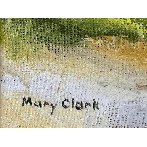 228 - Oil painting by Mary Clark. 48/37cm