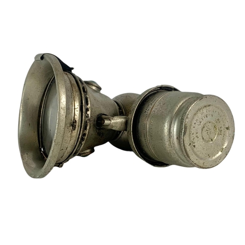 232 - Early 20th century Joseph Lucas bicycle lamp. 18/16.5cm