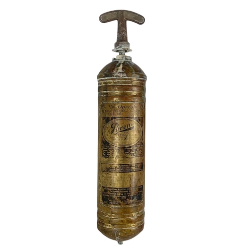 233 - Vintage fire extinguisher. 37cm