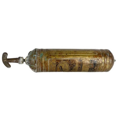 233 - Vintage fire extinguisher. 37cm