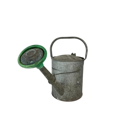 240 - Vintage galvanised watering can. 53/36cm