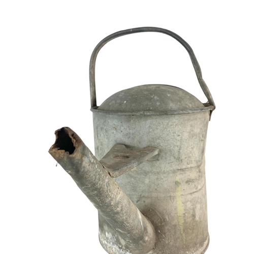 245 - 2 vintage Galvanised watering cans