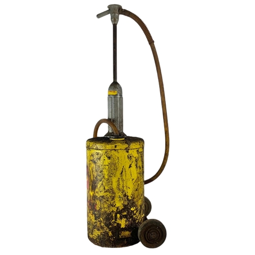 263 - Shell oil dispenser. 89cm