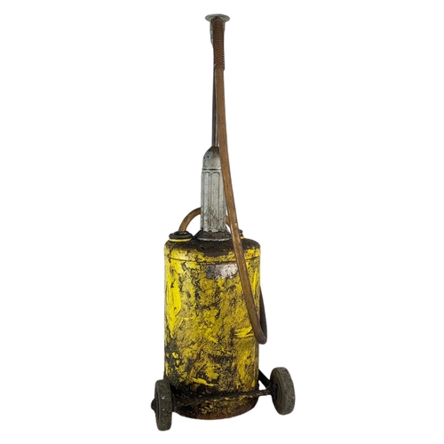 263 - Shell oil dispenser. 89cm