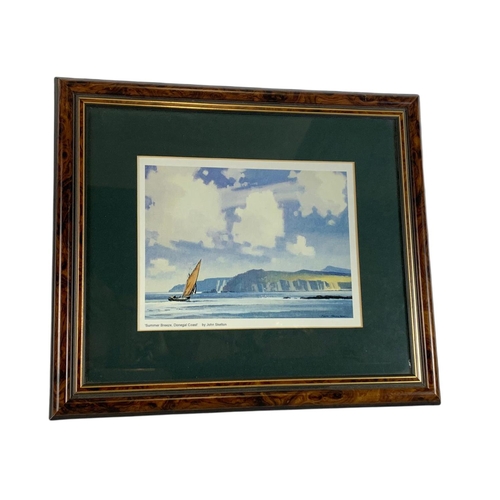 277 - 2 John Skelton framed prints. 35/31cm