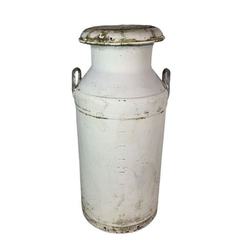 3 - Vintage milk churn. 73.5cm.