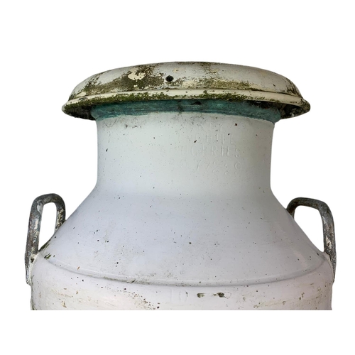 3 - Vintage milk churn. 73.5cm.