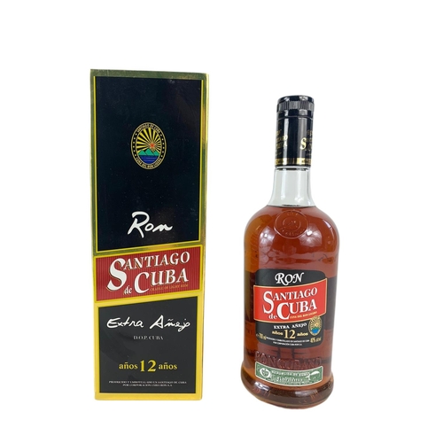 35 - Santiago De Cuba Extra Aged Rum. 12 years old. 700ml