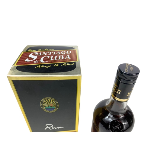 35 - Santiago De Cuba Extra Aged Rum. 12 years old. 700ml