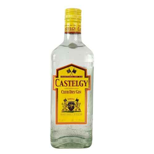 39 - Castlegy Club Dry Gin. 70cl