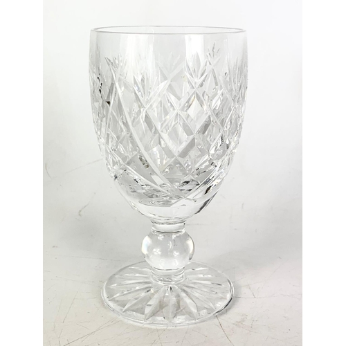 493 - 4 Waterford Crystal glasses. 12cm