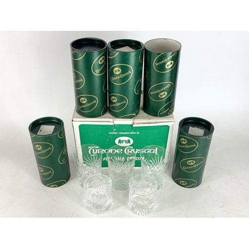 499 - 5 Tyrone glasses in box.