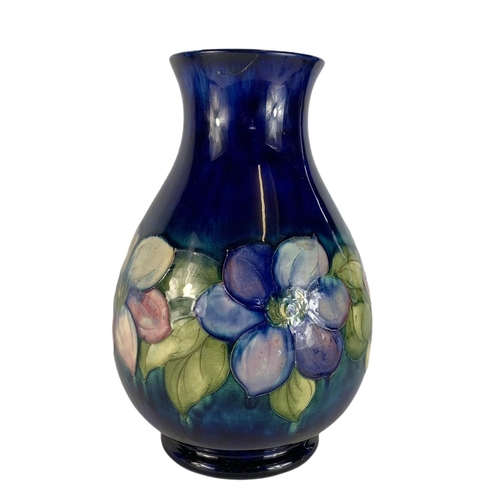 527 - Large vintage Moorcroft vase. 31.5cm.