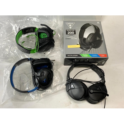 56 - 6 gaming headphones. Turtle Beach Elite Atlas and Philips etc.