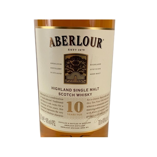 6 - Aberlour Highland Single Malt Scotch Whisky. 10 years old.