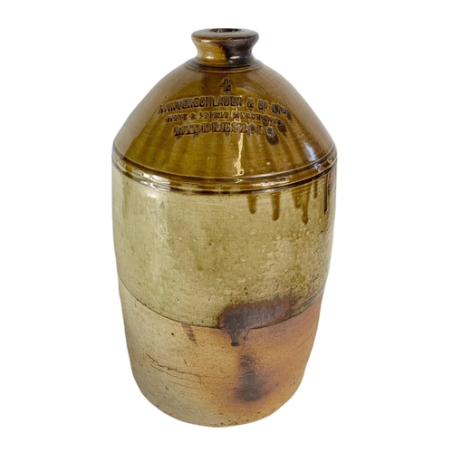 63 - Large early 20th century stoneware flagon. 49cm