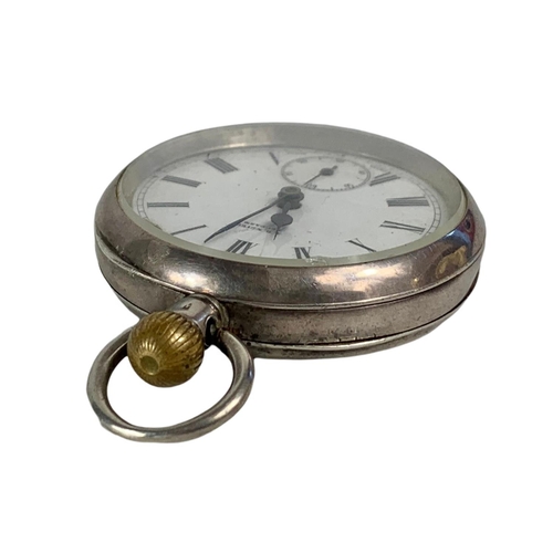 676 - Silver pocket watch. S.D. Neill Belfast.