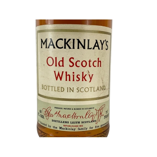 8 - Mackinlay’s Old Scotch Whisky. Bottled in Scotland.