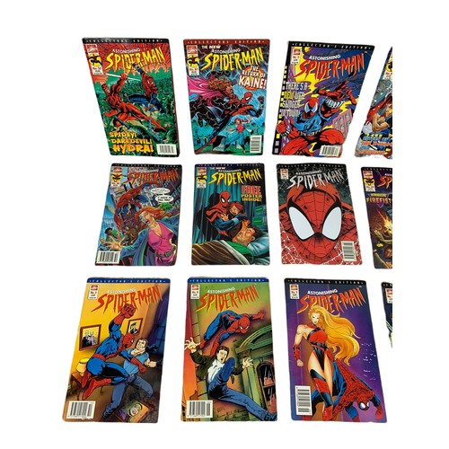 284 - Quantity of Spider Man comics.