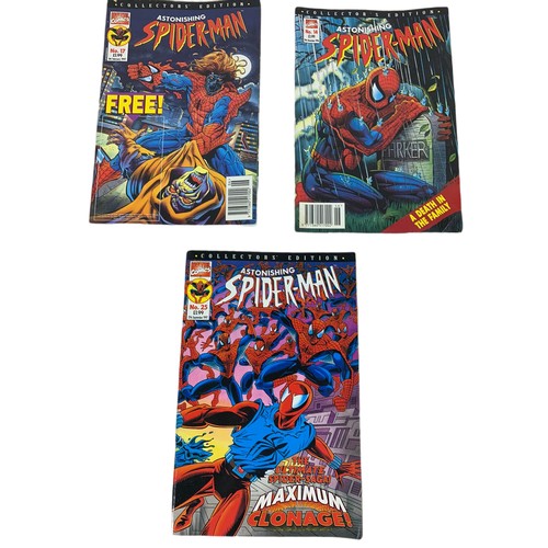 285 - Quantity of Spider Man comics.