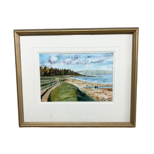 308 - 3 framed G. Kelly watercolour paintings. 44/39cm