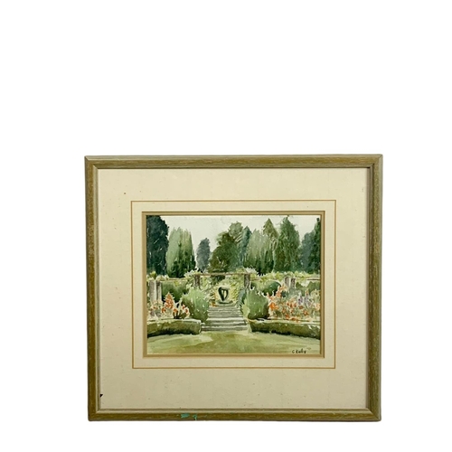 309 - 5 framed G. Kelly watercolour paintings. Largest 48/39cm